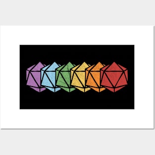 Minimal D20 Posters and Art